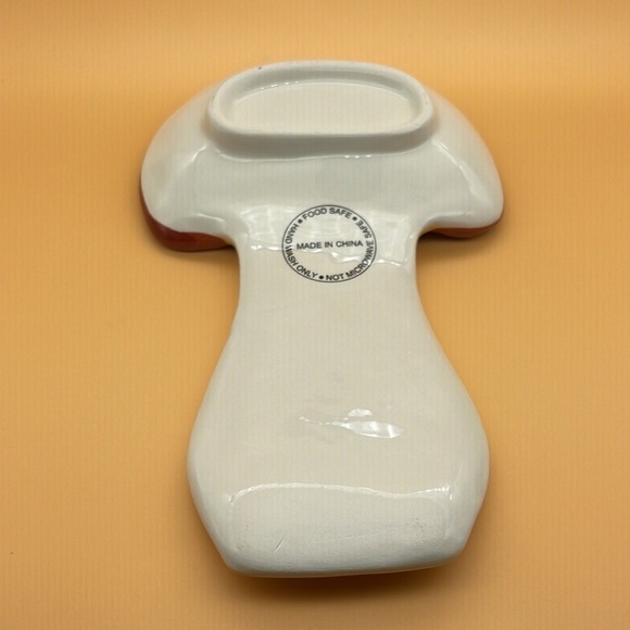 Toadstool Spoon Rest or Trinket Dish, NWOT - Picture 9 of 9